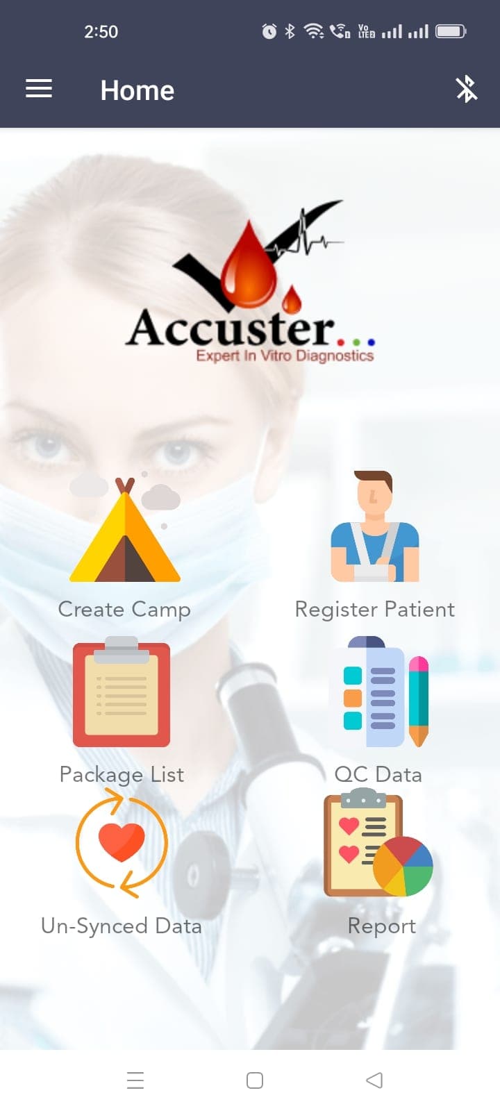 Accuster Technologies Patient Management App - Healthcare & Patient Record App Project by Reinsoft