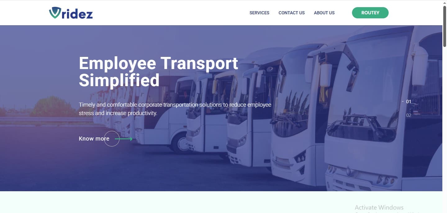 Managed Mobility & Transportation Fleet Services Digital Platform - Web App for Transportation Project by Reinsoft