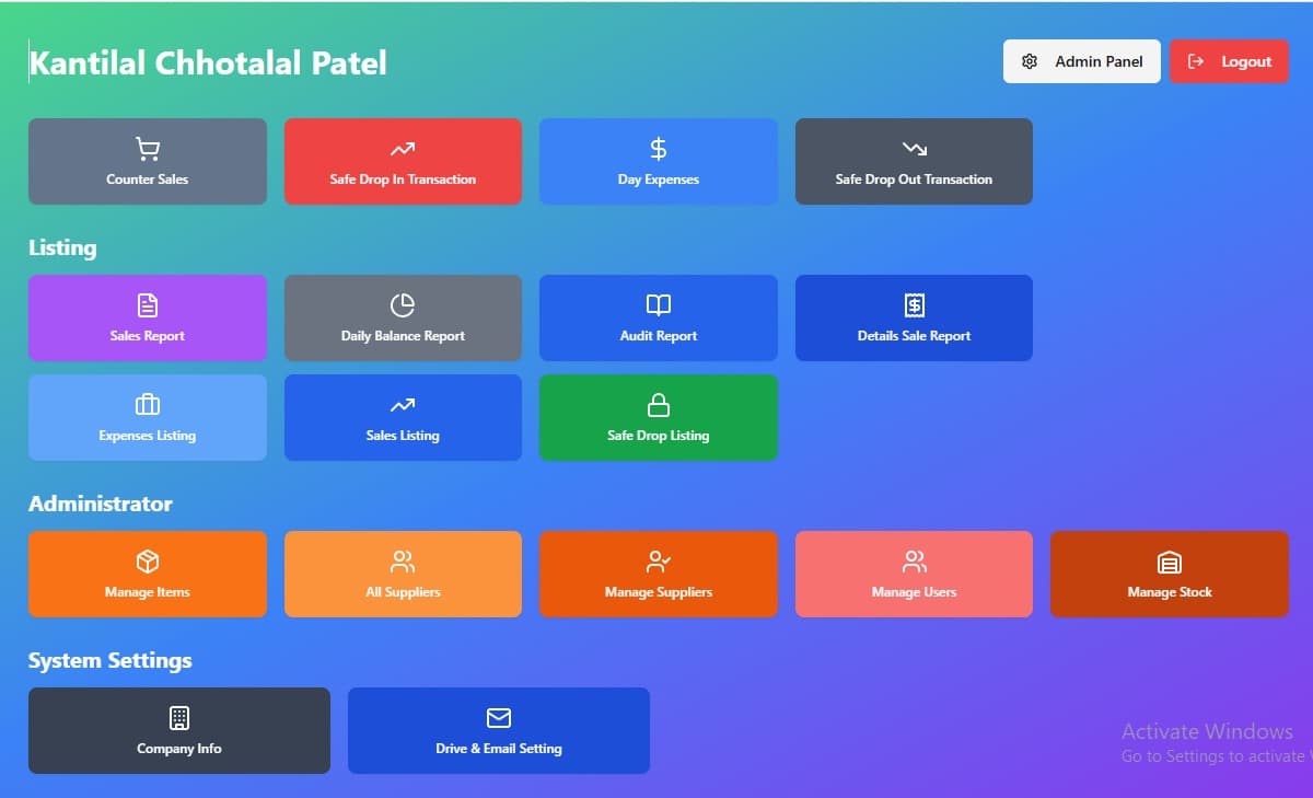 POS Custom Software - POS Custom Software Project by Reinsoft